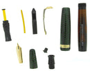 1946 PARKER EMERALD PEARL VACUMATIC MAJOR FOUNTAIN PEN RESTORED FABULOUS COLOR OFFERED BY ANTIQUE DIGGER