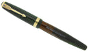1946 PARKER EMERALD PEARL VACUMATIC MAJOR FOUNTAIN PEN RESTORED FABULOUS COLOR OFFERED BY ANTIQUE DIGGER