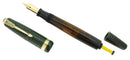 1946 PARKER EMERALD PEARL VACUMATIC MAJOR FOUNTAIN PEN RESTORED FABULOUS COLOR OFFERED BY ANTIQUE DIGGER