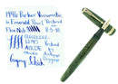 1946 PARKER EMERALD PEARL VACUMATIC MAJOR FOUNTAIN PEN F-BBB+ FLEX NIB RESTORED OFFERED BY ANTIQUE DIGGER