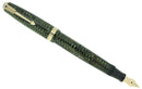 1946 PARKER EMERALD PEARL VACUMATIC MAJOR FOUNTAIN PEN F-BBB+ FLEX NIB RESTORED OFFERED BY ANTIQUE DIGGER