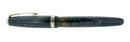 1946 PARKER EMERALD PEARL VACUMATIC MAJOR FOUNTAIN PEN F-BBB+ FLEX NIB RESTORED OFFERED BY ANTIQUE DIGGER