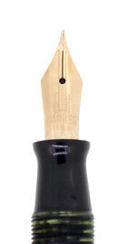 1946 PARKER EMERALD PEARL VACUMATIC FOUNTAIN PEN RESTORED NEAR MINT OFFERED BY ANTIQUE DIGGER