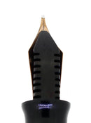 1946 PARKER VACUMATIC EMERALD PEARL FOUNTAIN F-BB 1.71MM FLEX NIB PEN RESTORED OFFERED BY ANTIQUE DIGGER