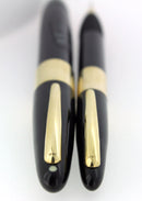 CIRCA 1945 SHEAFFER 14K AUTOGRAPH TOUCHDOWN FOUNTAIN PEN & PENCIL STICKED MINT IN BOX OFFERED BY ANTIQUE DIGGER