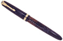 1947 PARKER BLUE / AZURE PEARL VACUMATIC FOUNTAIN PEN RESTORED OFFERED BY ANTIQUE DIGGER