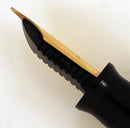 1947 PARKER GOLDEN PEARL VACUMATIC MAJOR FOUNTAIN PEN XF to BB FLEX NIB RESTORED OFFERED BY ANTIQUE DIGGER