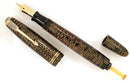 1947 PARKER GOLDEN PEARL VACUMATIC MAJOR FOUNTAIN PEN XF to BB FLEX NIB RESTORED OFFERED BY ANTIQUE DIGGER