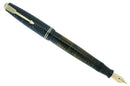 1947 PARKER AZURE PEARL VACUMATIC FOUNTAIN PEN GORGEOUS COLOR RESTORED OFFERED BY ANTIQUE DIGGER