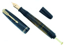 1947 PARKER AZURE PEARL VACUMATIC FOUNTAIN PEN GORGEOUS COLOR RESTORED OFFERED BY ANTIQUE DIGGER