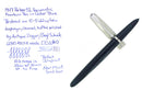 1947 PARKER 51 CEDAR BLUE VACUMATIC FINE NIB FOUNTAIN PEN RESTORED NEAR MINT OFFERED BY ANTIQUE DIGGER