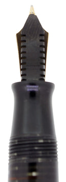 1947 PARKER VACUMATIC SILVER PEARL SINGLE JEWEL FOUNTAIN PEN RESTORED NEAR MINT OFFERED BY ANTIQUE DIGGER