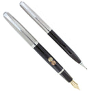 1947 PARKER VS "VACUMATIC SUCCESSOR" FOUNTAIN PEN & PENCIL SET STICKERED MINT OFFERED BY ANTIQUE DIGGER