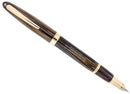 C1947 SHEAFFER TRIUMPH STATESMAN GOLDEN BROWN FOUNTAIN PEN PLUNGER FILL RESTORED OFFERED BY ANTIQUE DIGGER