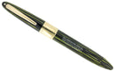 CIRCA 1947 SHEAFFER TRIUMPH VALIANT MARINE GREEN OVERSIZE FOUNTAIN PEN RESTORED OFFERED BY ANTIQUE DIGGER