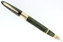 CIRCA 1947 SHEAFFER TRIUMPH VALIANT MARINE GREEN OVERSIZE FOUNTAIN PEN RESTORED OFFERED BY ANTIQUE DIGGER