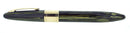 CIRCA 1947 SHEAFFER TRIUMPH VALIANT MARINE GREEN OVERSIZE FOUNTAIN PEN RESTORED OFFERED BY ANTIQUE DIGGER