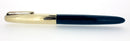 1948 PARKER 51 SINGLE JEWEL CEDAR BLUE VACUMATIC FOUNTAIN PEN RESTORED NEAR MINT OFFERED BY ANTIQUE DIGGER