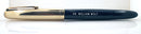 1948 PARKER 51 VACUMATIC CEDAR BLUE GOLD FILLED CAP FOUNTAIN PEN RESTORED OFFERED BY ANTIQUE DIGGER