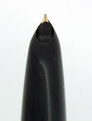 1948 PARKER 51 VACUMATIC DOUBLE JEWEL BLACK FOUNTAIN PEN 1/10 16K CAP RESTORED OFFERED BY ANTIQUE DIGGER