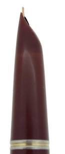 RARE 1948 PARKER 51 SOLID 14K GOLD EMPIRE 2-TONE CAP FOUNTAIN PEN RESTORED OFFERED BY ANTIQUE DIGGER