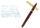 RARE 1948 PARKER 51 SOLID 14K GOLD EMPIRE 2-TONE CAP FOUNTAIN PEN RESTORED OFFERED BY ANTIQUE DIGGER