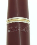 RARE 1948 PARKER 51 SOLID 14K GOLD EMPIRE 2-TONE CAP FOUNTAIN PEN RESTORED OFFERED BY ANTIQUE DIGGER