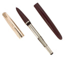 1948 PARKER 51 AEROMETRIC BURGUNDY FOUNTAIN PEN FINE/MEDIUM NIB RESTORED OFFERED BY ANTIQUE DIGGER