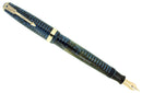 1948 PARKER VACUMATIC AZURE BLUE PEARL MAJOR FOUNTAIN PEN RESTORED OFFERED BY ANTIQUE DIGGER