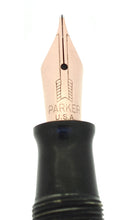 1948 PARKER VACUMATIC SILVER PEARL SINGLE JEWEL FOUNTAIN PEN RESTORED OFFERED BY ANTIQUE DIGGER