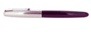 1949 PARKER 51 PLUM AEROMETRIC FOUNTAIN PEN WITH 1.19MM STUB NIB RESTORED OFFERED BY ANTIQUE DIGGER