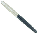 1949 PARKER 51 MIDNIGHT BLUE AEROMETRIC FOUNTAIN PEN RESTORED NEAR MINT OFFERED BY ANTIQUE DIGGER