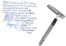 CIRCA 1952 ESTERBROOK SJ MODEL GRAY PEARL FOUNTAIN PEN RESTORED OFFERED BY ANTIQUE DIGGER