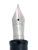 CIRCA 1952 ESTERBROOK SJ MODEL GRAY PEARL FOUNTAIN PEN RESTORED OFFERED BY ANTIQUE DIGGER