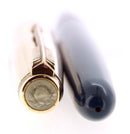 1951 PARKER 51 AEROMETRIC TEAL BLUE FOUNTAIN PEN RESTORED OFFERED BY ANTIQUE DIGGER