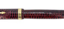 1952 PARKER BURGUNDY PEARL VACUMATIC MAJOR FOUNTAIN PEN XF-BB FLEX NIB RESTORED OFFERED BY ANTIQUE DIGGER