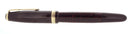 1952 PARKER BURGUNDY PEARL VACUMATIC FOUNTAIN PEN F-BB FLEX NIB RESTORED OFFERED BY ANTIQUE DIGGER