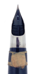 C1952 SHEAFFER CLIPPER GRAY SNORKEL F NIB FOUNTAIN PEN NEW OLD STOCK MINT OFFERED BY ANTIQUE DIGGER