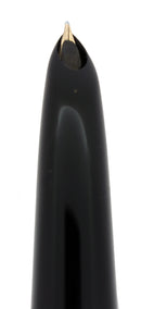 1952 PARKER 51 FLIGHTER AEROMETRIC FOUNTAIN PEN STAINLESS STEEL FINE NIB RESTORED OFFERED BY ANTIQUE DIGGER