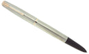 1952 PARKER 51 FLIGHTER AEROMETRIC FOUNTAIN PEN STAINLESS STEEL FINE NIB RESTORED OFFERED BY ANTIQUE DIGGER