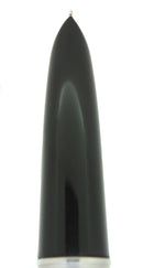 1952 PARKER 51 FLIGHTER AEROMETRIC FOUNTAIN PEN STAINLESS STEEL FINE NIB RESTORED OFFERED BY ANTIQUE DIGGER