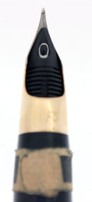 C1952 SHEAFFER SENTINEL BURGUNDY SNORKEL F NIB FOUNTAIN PEN NEW OLD STOCK OFFERED BY ANTIQUE DIGGER