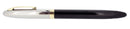 C1952 SHEAFFER SENTINEL JET BLACK SNORKEL FINE NIB FOUNTAIN PEN NEW OLD STOCK OFFERED BY ANTIQUE DIGGER