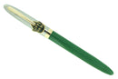C1952 SHEAFFER CLIPPER PASTEL GREEN SNORKEL M NIB FOUNTAIN PEN NEW OLD STOCK MINT OFFERED BY ANTIQUE DIGGER