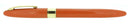 CIRCA 1952 SHEAFFER VALIANT MANDARIN ORANGE SNORKEL FOUNTAIN PEN RESTORED OFFERED BY ANTIQUE DIGGER