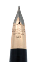 CIRCA 1952 SHEAFFER VALIANT MANDARIN ORANGE SNORKEL FOUNTAIN PEN RESTORED OFFERED BY ANTIQUE DIGGER