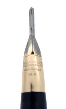 CIRCA 1952 SHEAFFER VALIANT MANDARIN ORANGE SNORKEL FOUNTAIN PEN RESTORED OFFERED BY ANTIQUE DIGGER