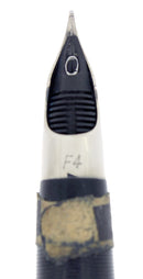 C1952 SHEAFFER STATESMAN PASTEL BLUE SNORKEL F NIB FOUNTAIN PEN NEW OLD STOCK OFFERED BY ANTIQUE DIGGER