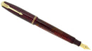 1953 PARKER BURGUNDY PEARL VACUMATIC MAJOR FOUNTAIN PEN F-BB FLEX NIB RESTORED OFFERED BY ANTIQUE DIGGER