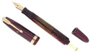 1953 PARKER BURGUNDY PEARL VACUMATIC M-BB FLEX NIB FOUNTAIN PEN RESTORED OFFERED BY ANTIQUE DIGGER